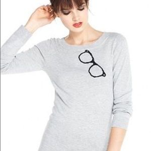 Modcloth glasses sweater